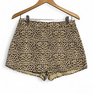 Altar'd State Leopard Print Skorts